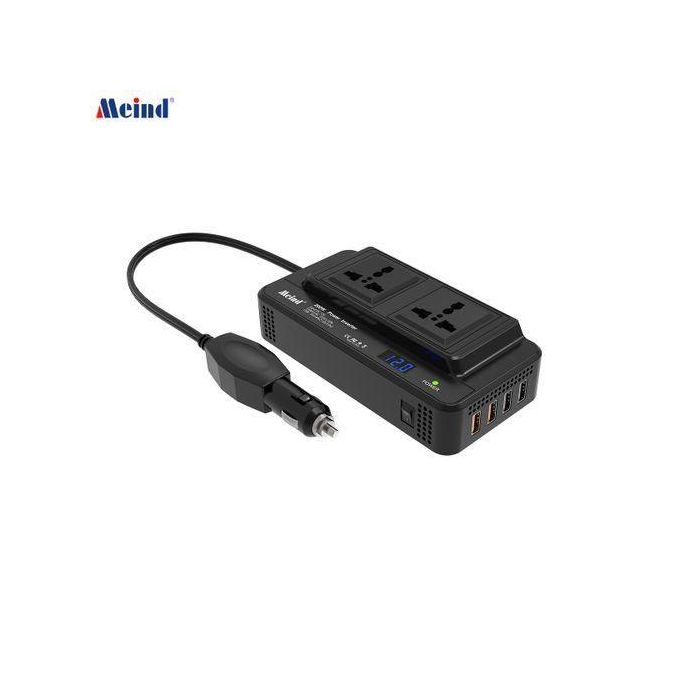 200 W Car Inverter, DC 12 V to 220 V
